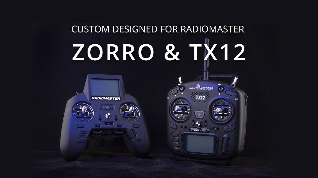 Bộ AG01 MINI CNC Hall Gimbal Mới với Các Màu cho TX12 MKII & Radio Zorro
