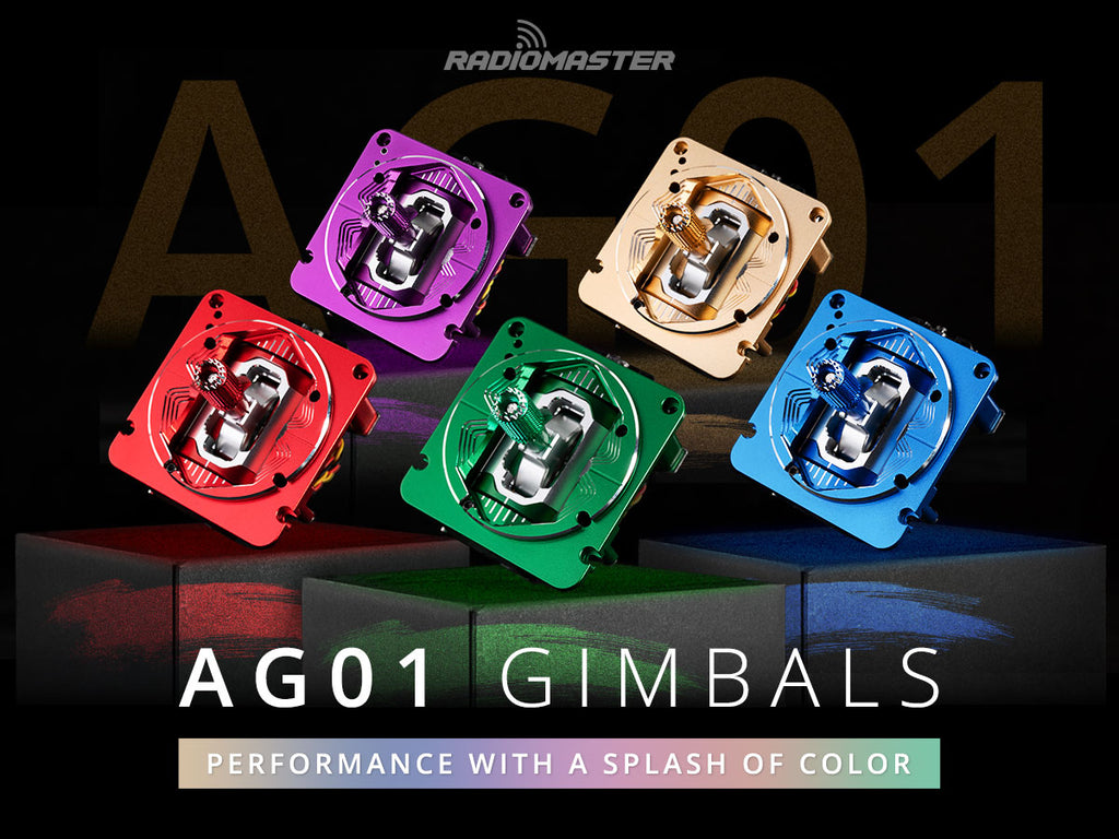AG01 CNC Hall Gimbals New Color Options