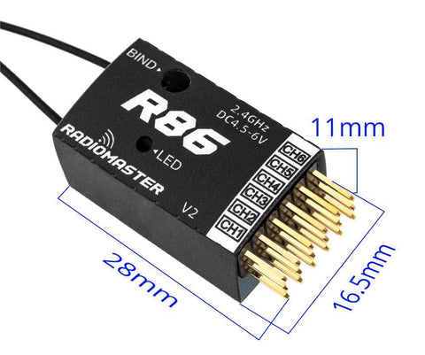 RadioMaster R86 V2 Receiver