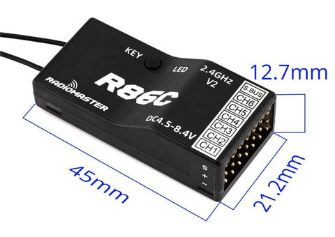 RadioMaster R86C V2 Receiver