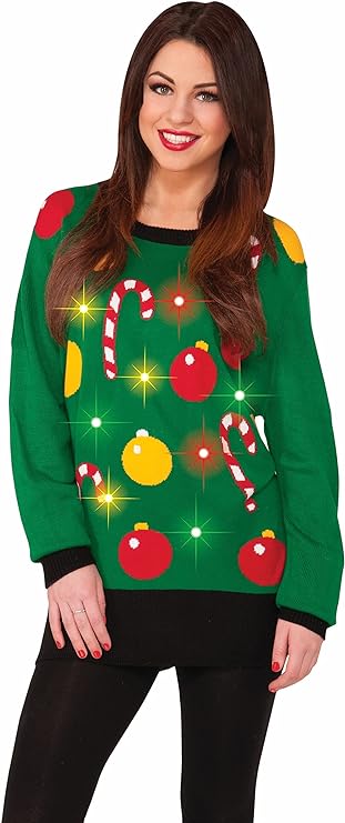 Tis The Season Light-Up Sweater