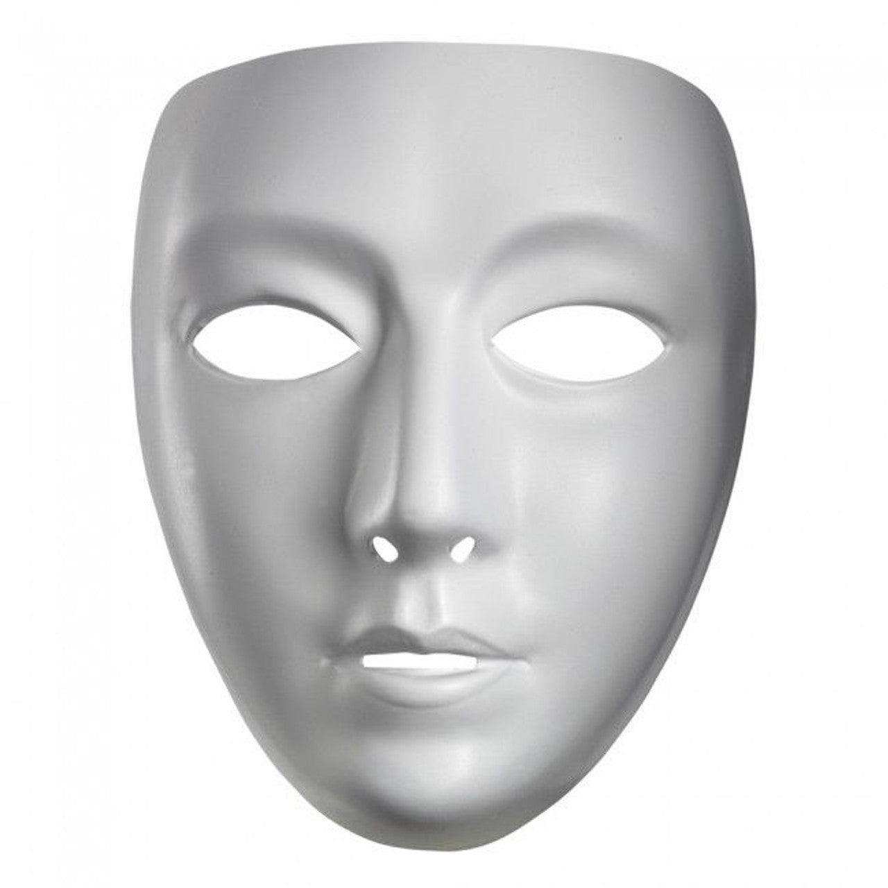Blank Female Face Mask
