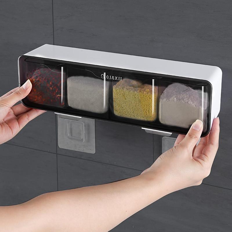 Wall-mounted Spice Rack