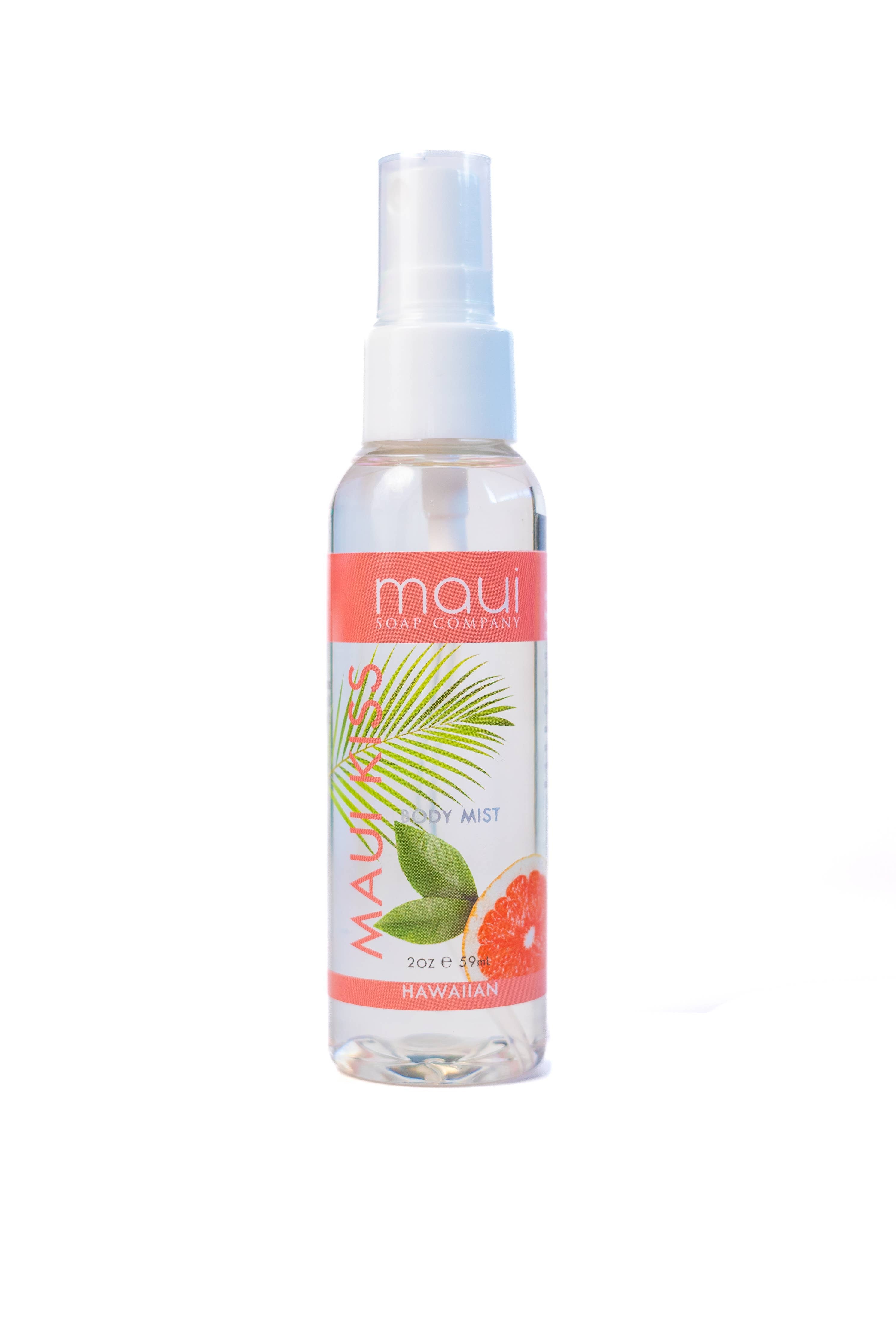  Maui Kiss Hawaiian Body Mist - Alcohol-Free & Hydrating 