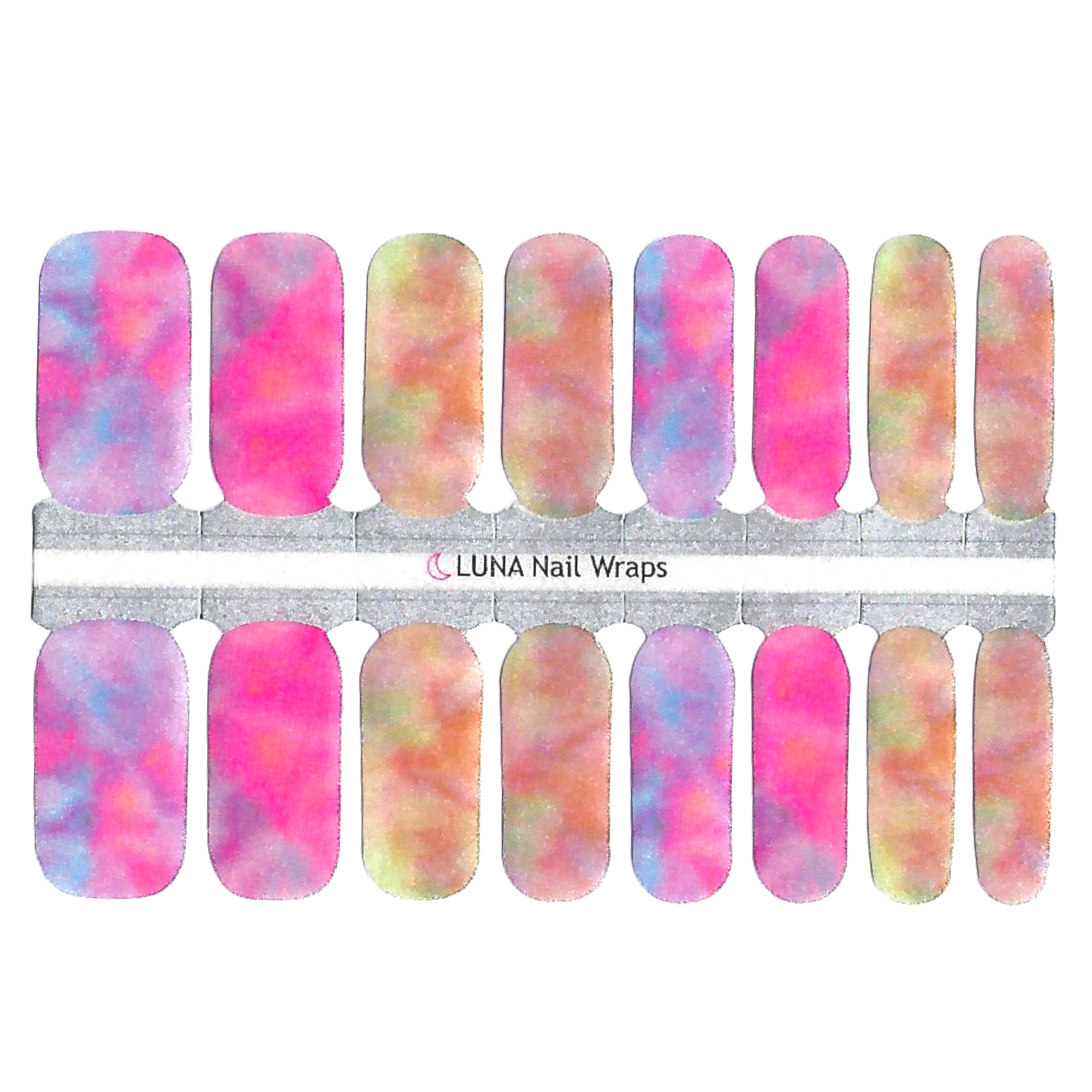  Tie Dye Dream Nail Wraps 