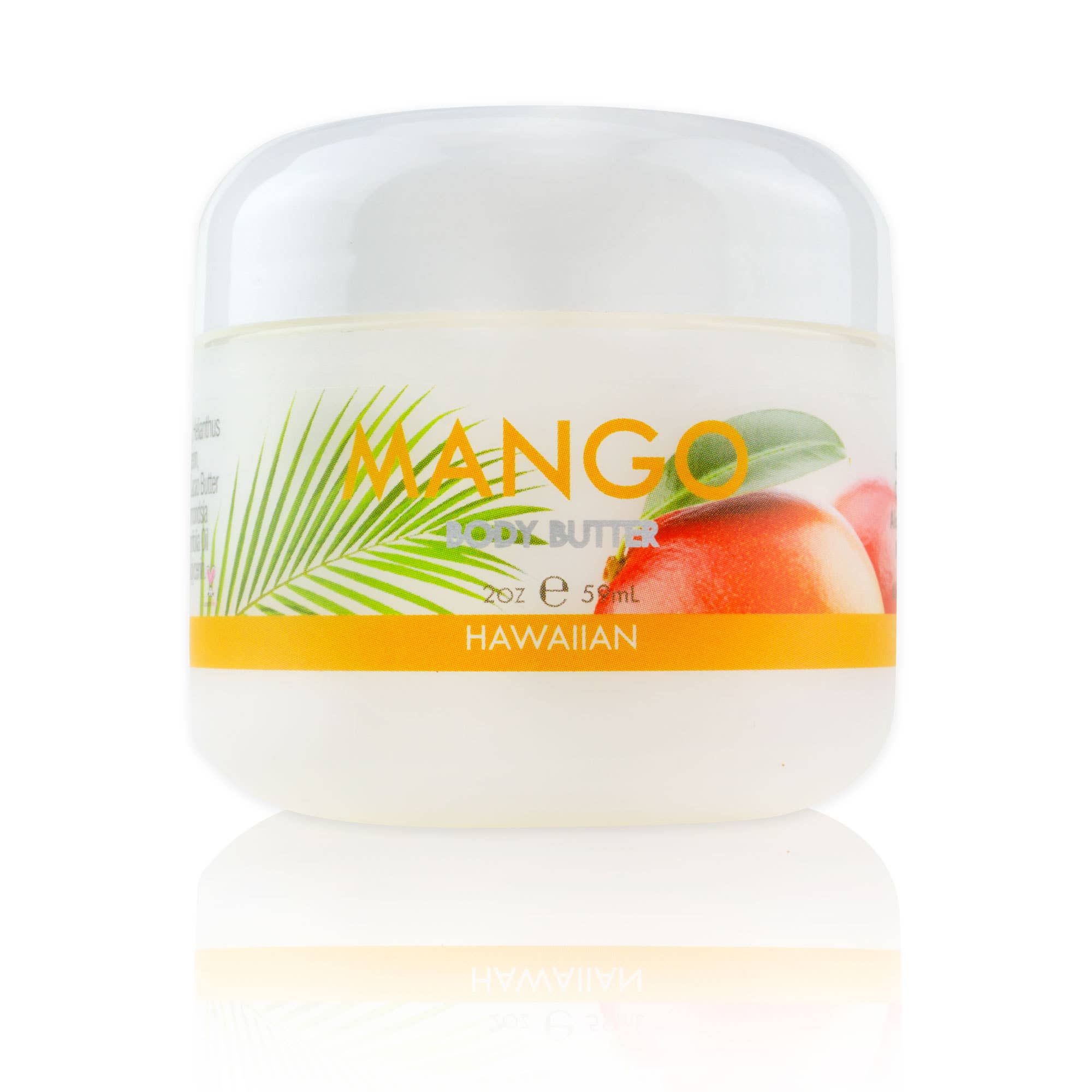  Mango Body Butter with Aloe, Mac. Nut & Coconut Oil 2 oz 