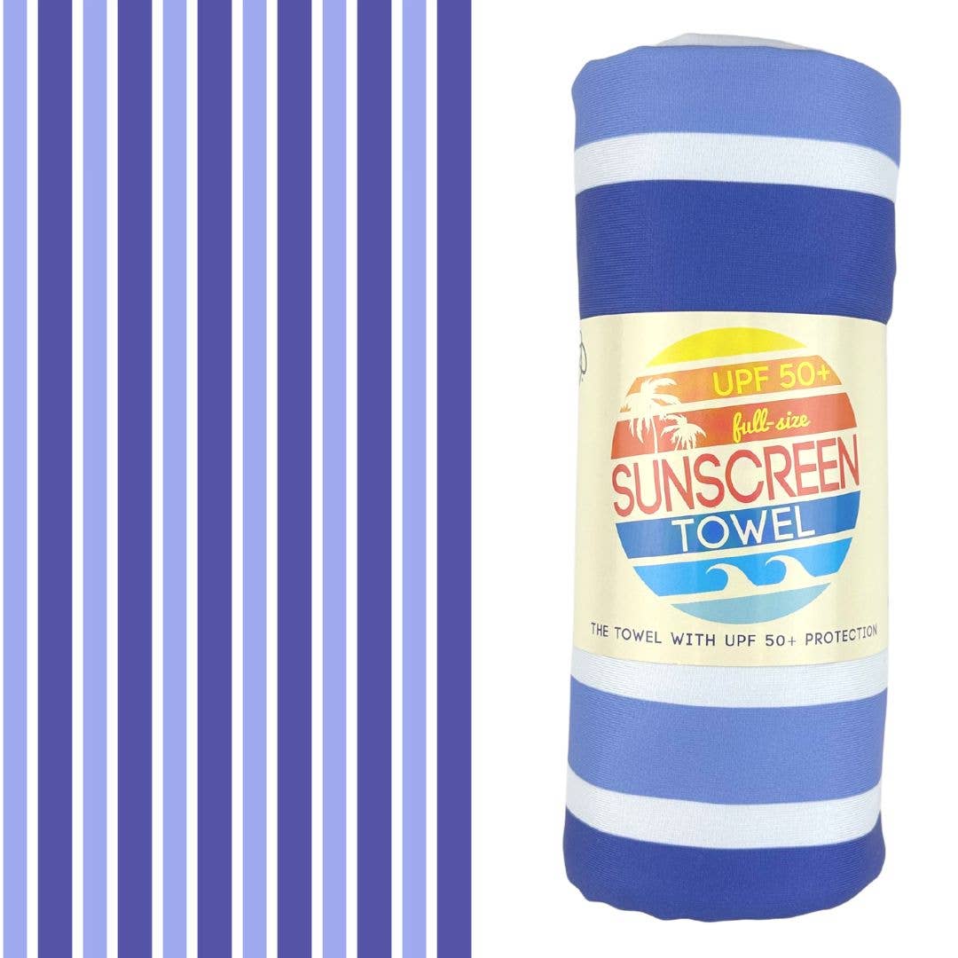  Full Size UPF 50+ Sunscreen Towel (Very Peri) 