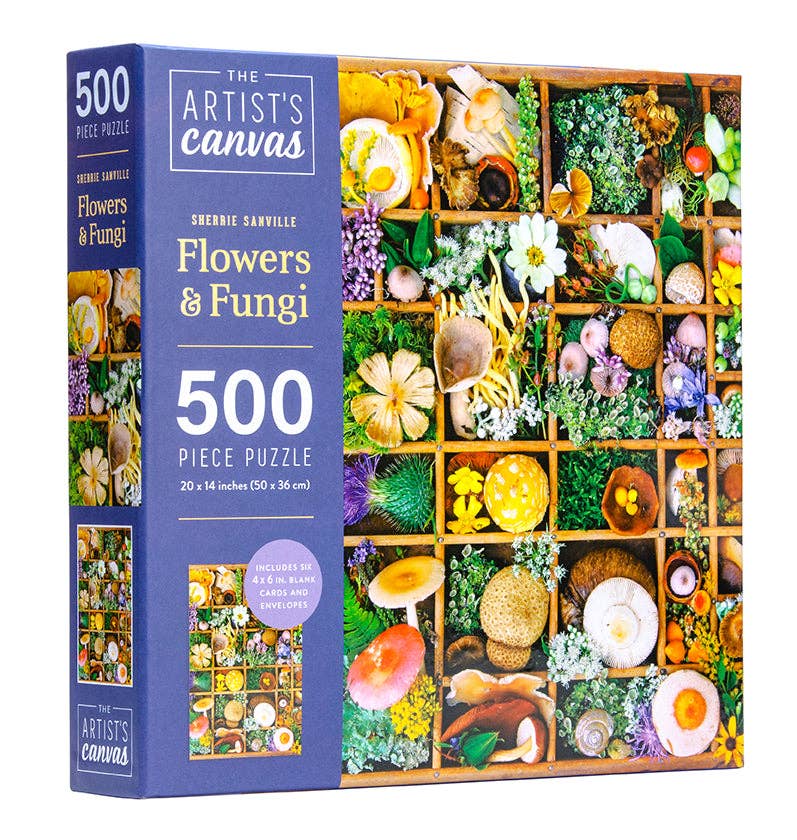  Flowers and Fungi Jigsaw Puzzle 