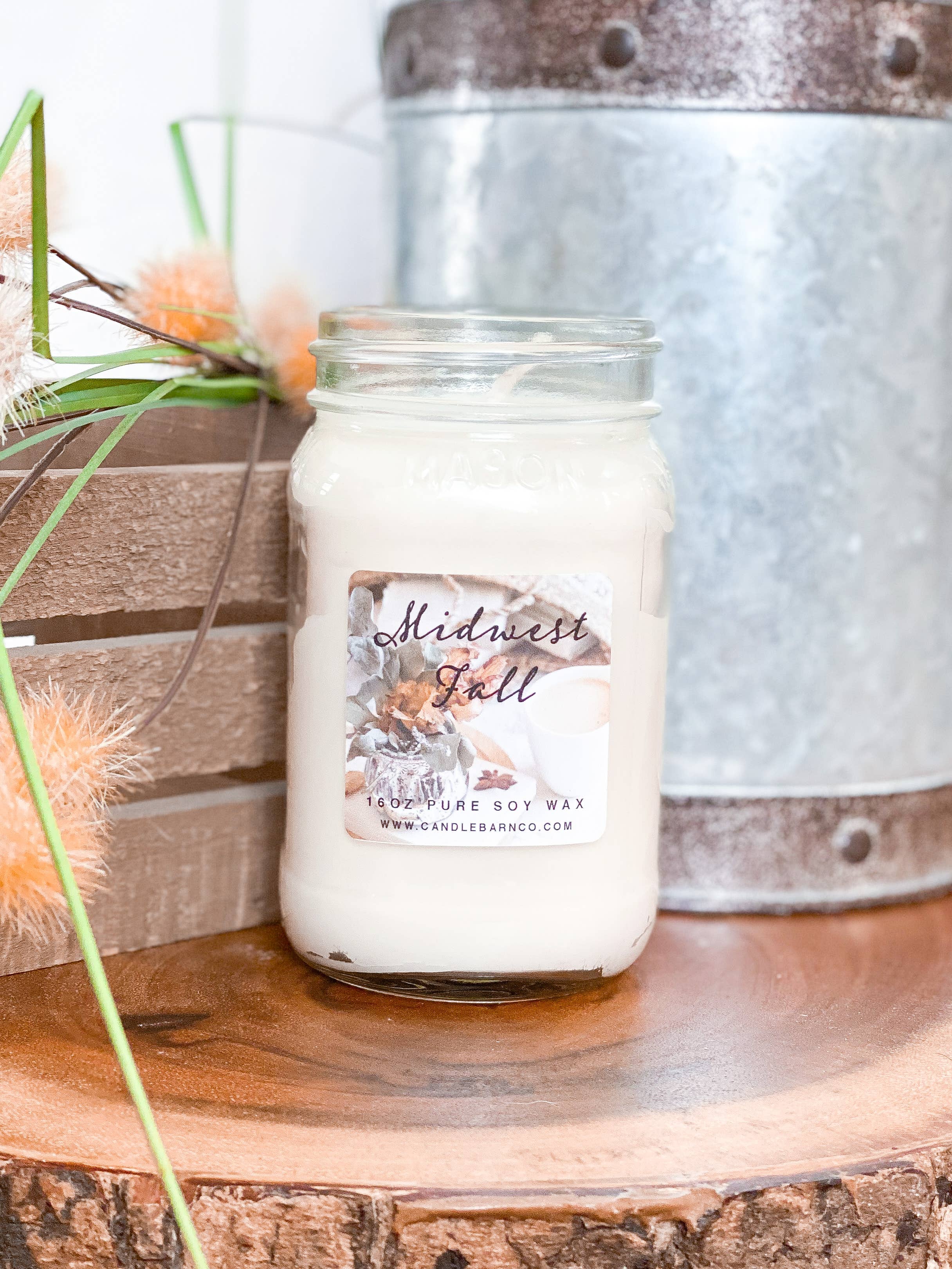  MIDWEST FALL | 16oz Mason Jar 