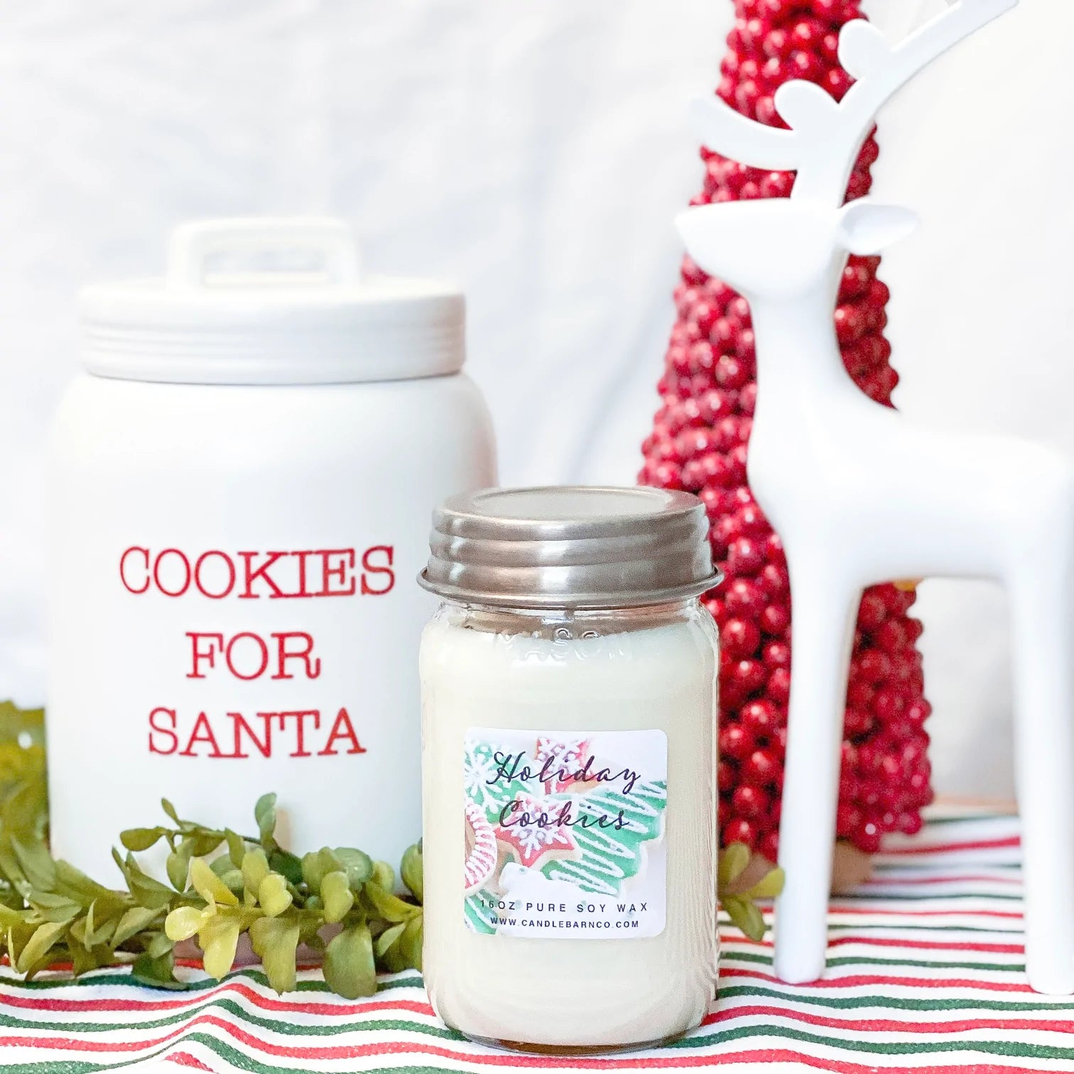  HOLIDAY COOKIES | 16oz Mason Jar 