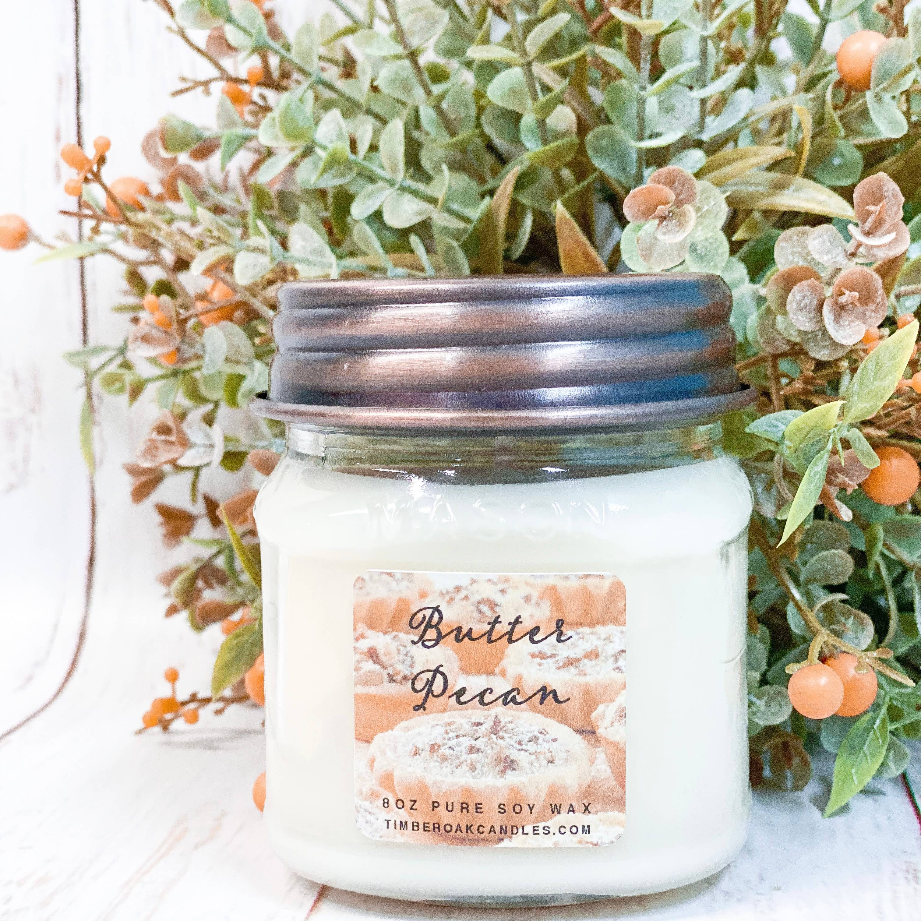  BUTTER PECAN | 8oz Mason Jar 