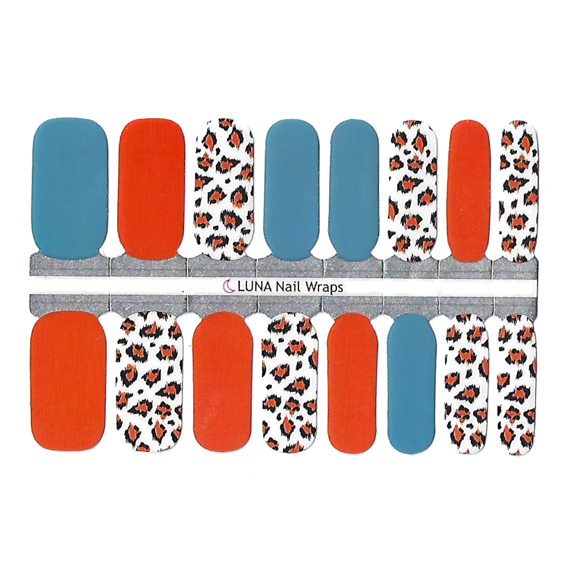  Roar Leopard Nail Wraps 