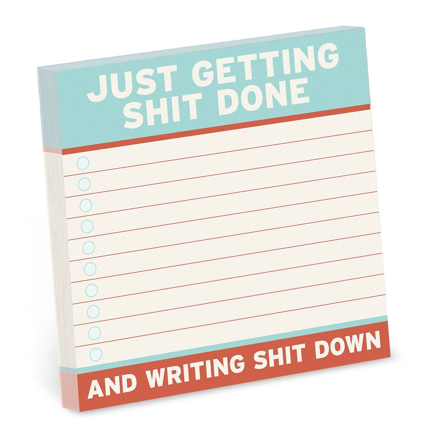  Getting Shit Done Large Sticky Notes (4 x 4-inches) 