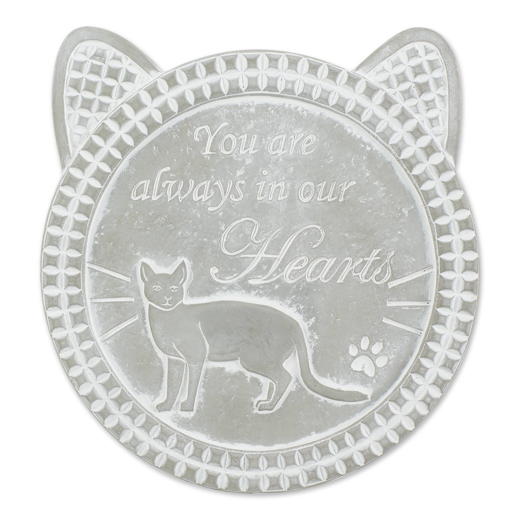  YOU ARE ALWAYS IN OUR HEARTS CAT MEMORIAL STEPPING STONE 