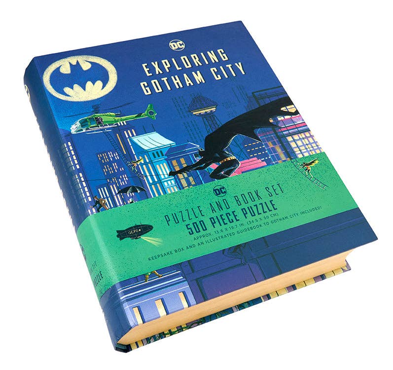  Exploring Gotham City Puzzle and Book Set 