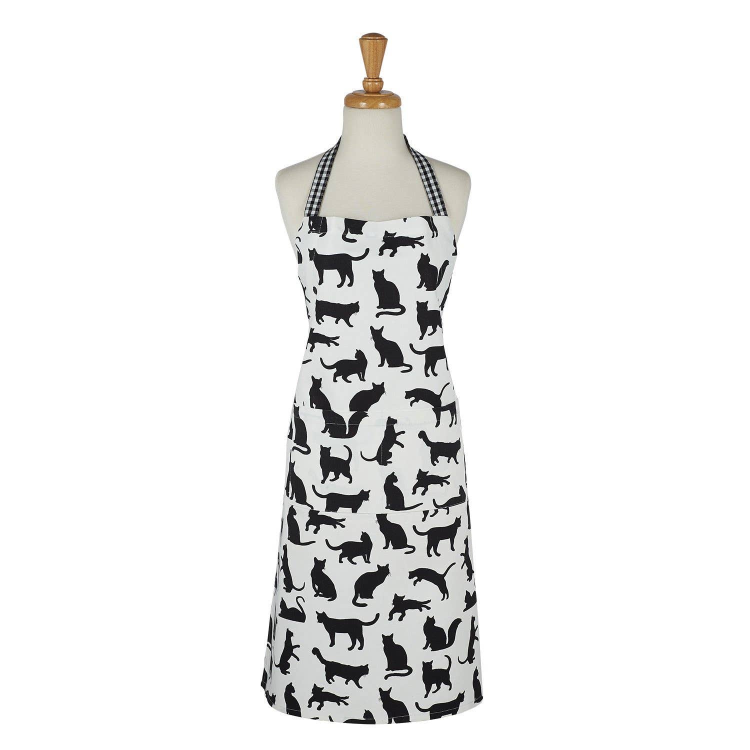  Cats Meow Printed Chefs Apron 