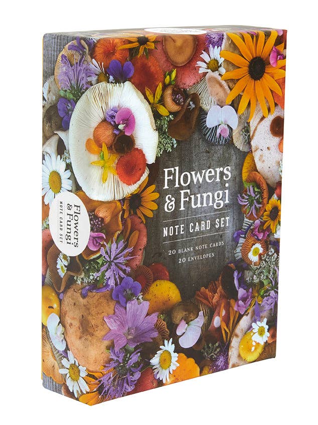  Flowers and Fungi Boxed Note Cards 