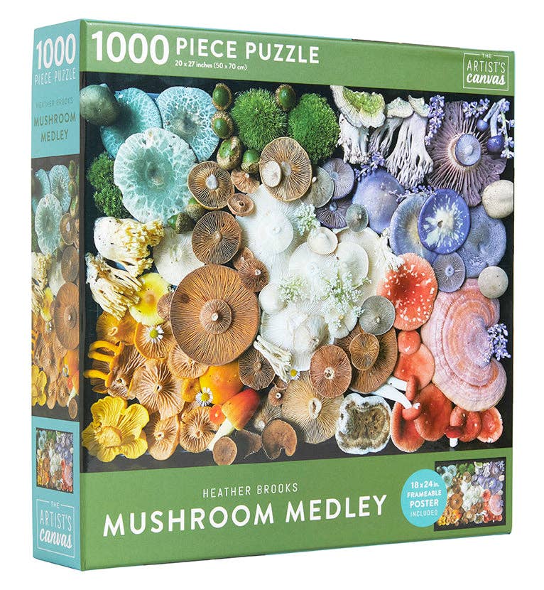  Mushroom Medley Jigsaw Puzzle 