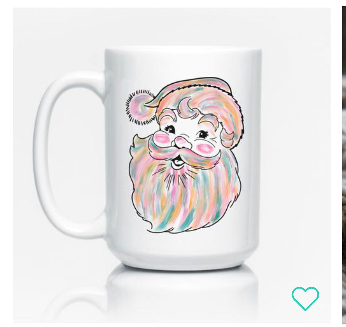  Pastel Santa Mug 