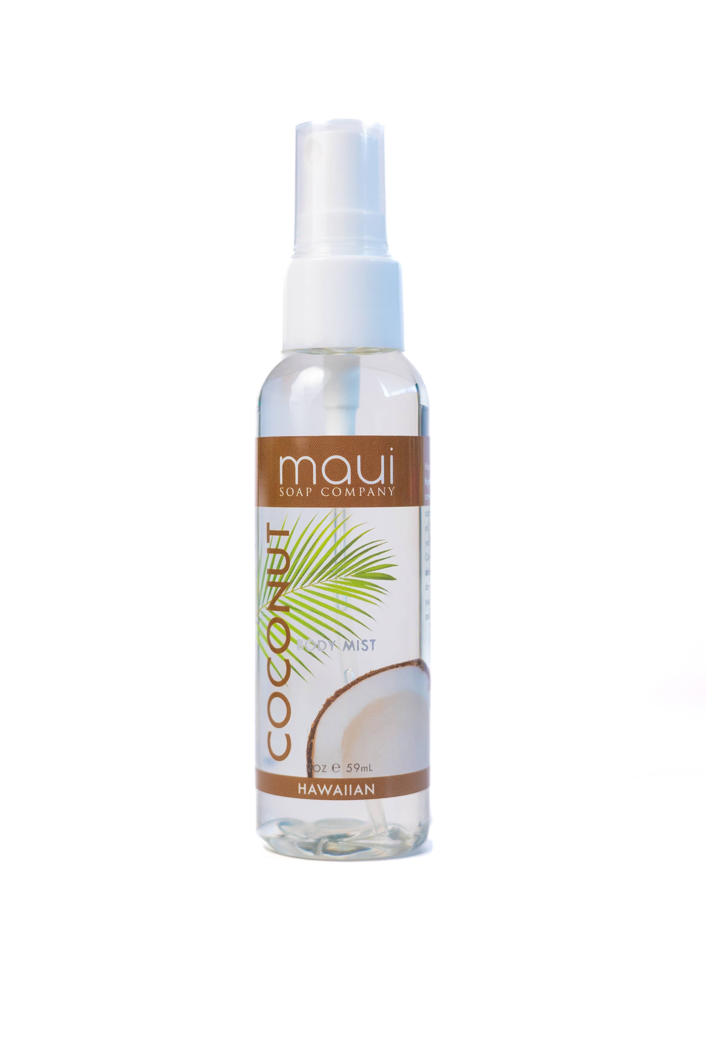  Coconut Hawaiian Body Mist - Alcohol-Free & Hydrating 