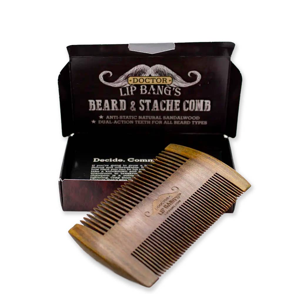  Beard & Stache Comb 