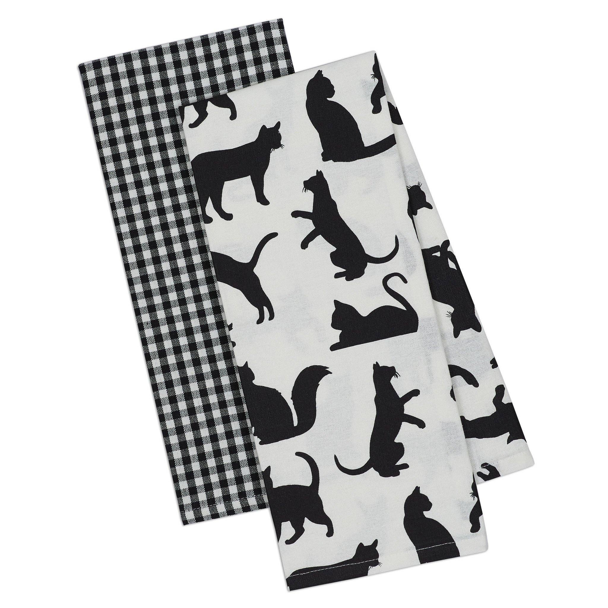  Cats Meow Dishtowel Set of 2 