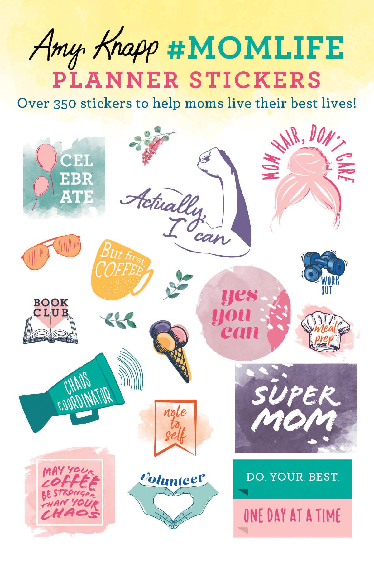  Amy Knapp's #MomLife Planner Stickers 