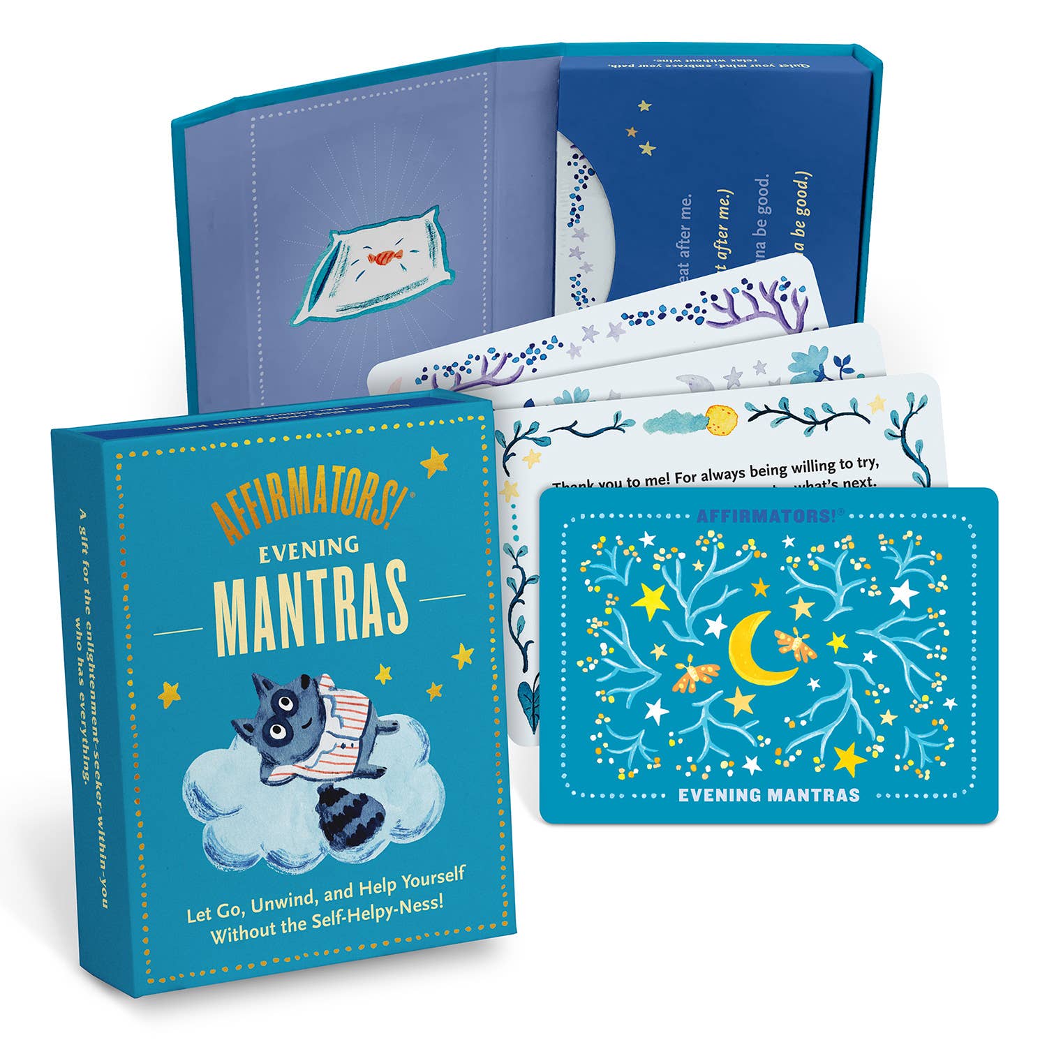  Affirmators!® Mantras (Evening) Nightly Affirmation Cards 