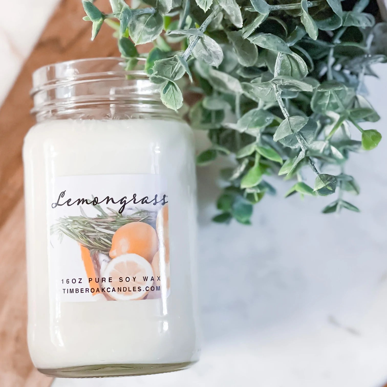  LEMONGRASS | 16oz Mason Jar 