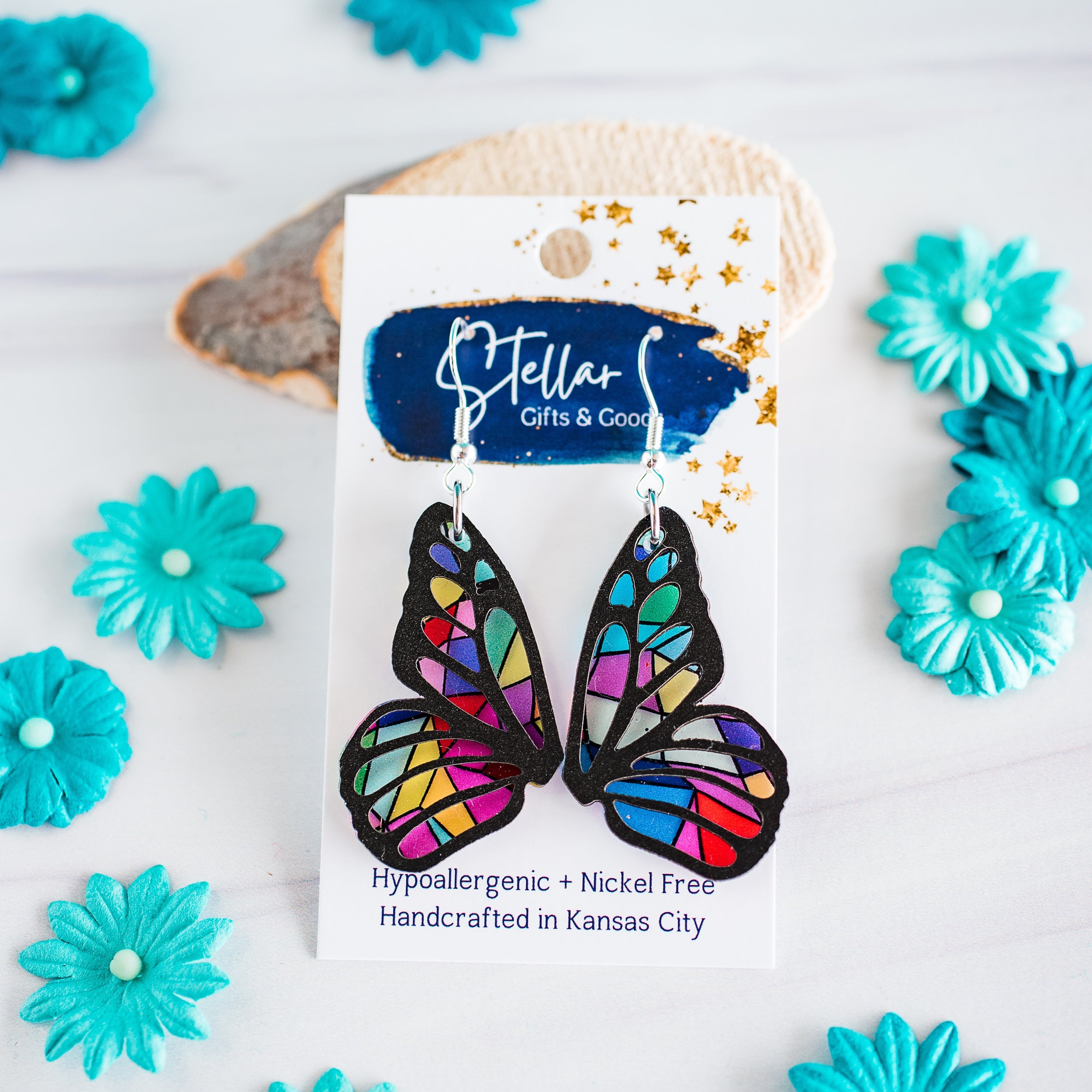  Stained Glass Butterfly Wings - Skippers 