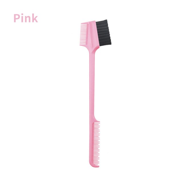 New Double-sided Edge Control Hair Brush Comb