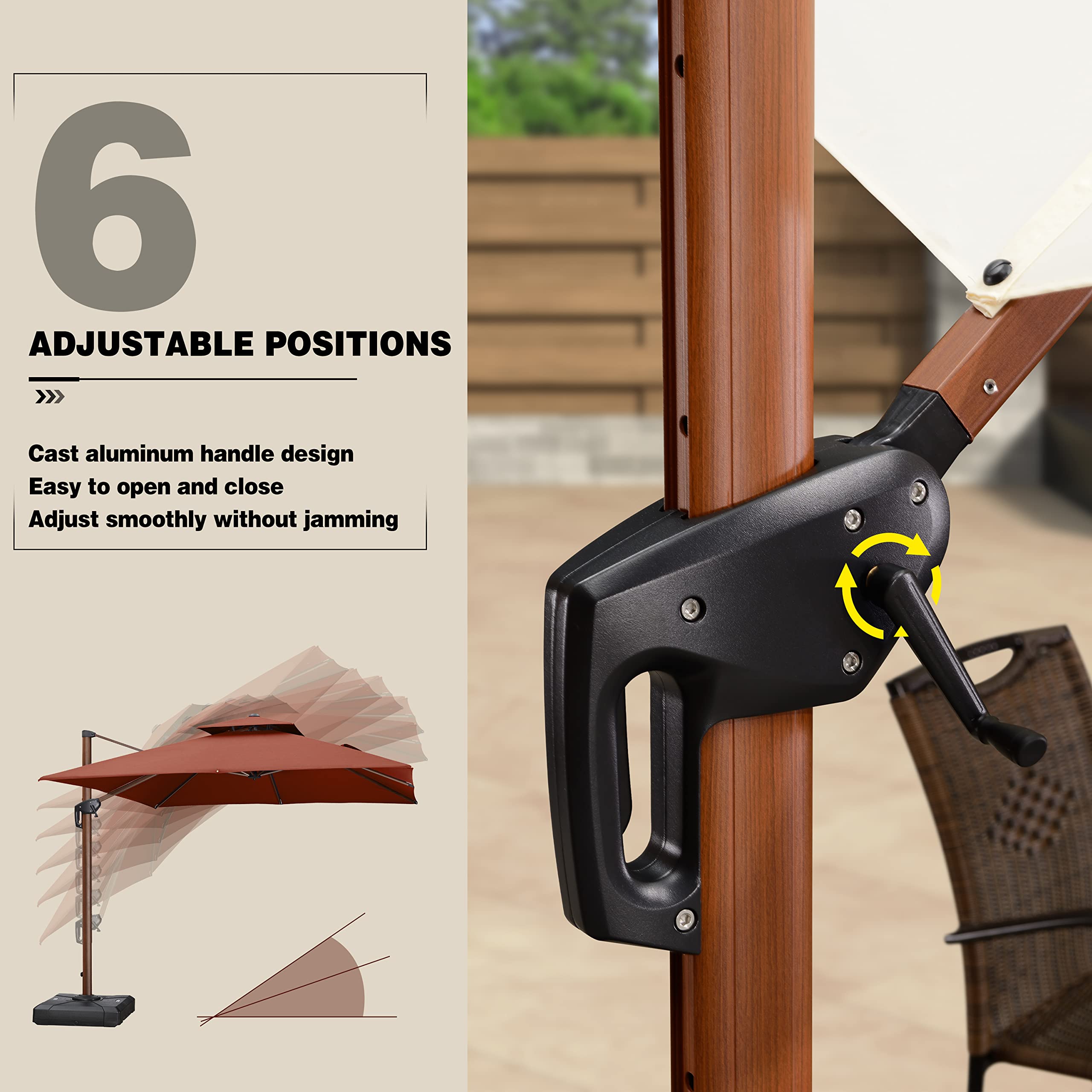 PURPLE LEAF Garden Cantilever Parasol, Large Rectangular Overhanging Patio Umbrella With Crank Handle For Balcony 16 PURPLE LEAF Garden Cantilever Parasol, Large Rectangular Overhanging Patio Umbrella With Crank Handle For Balcony -Outdoor Furniture Store AAHKMJXYDAFdJAOAIMEbOAch25Oe7T 3Pt0Wo 99X94RuNcyjRjO1p1c6qiQ5e1aqOG fUJUmFVZklLdiXK0