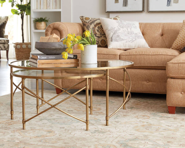 different way to style an end table