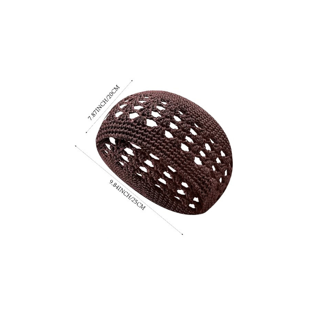 Suhine Crochet Kufi 'Chocolate Brown' (276212)