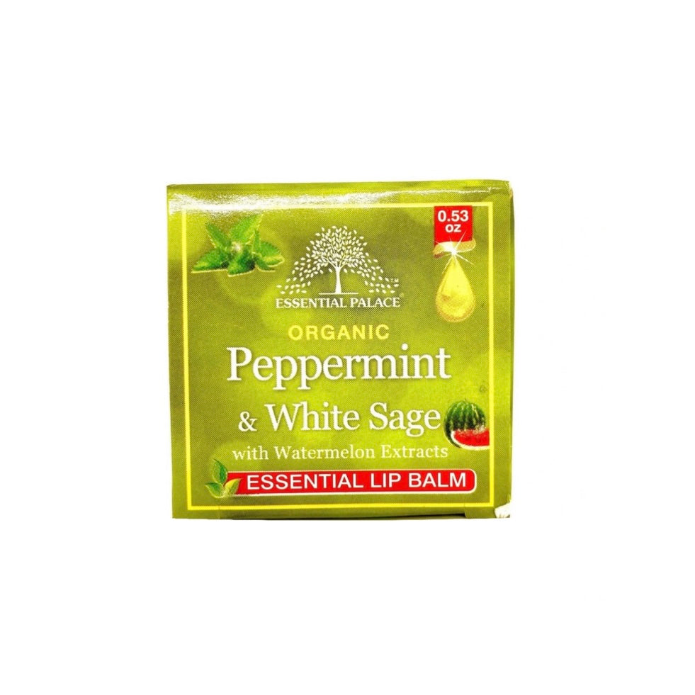 Essential Palace Organic Peppermint and White Sage Lip Balm (2512105)