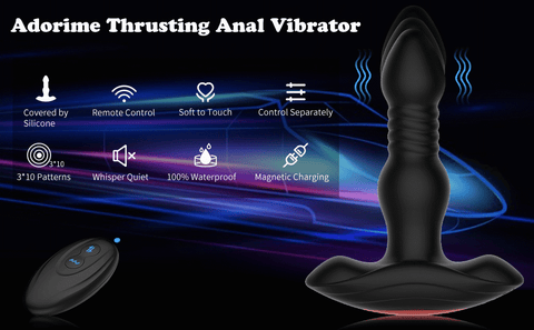 10 Vibration Modes Prostate Massager Anal Vibrator