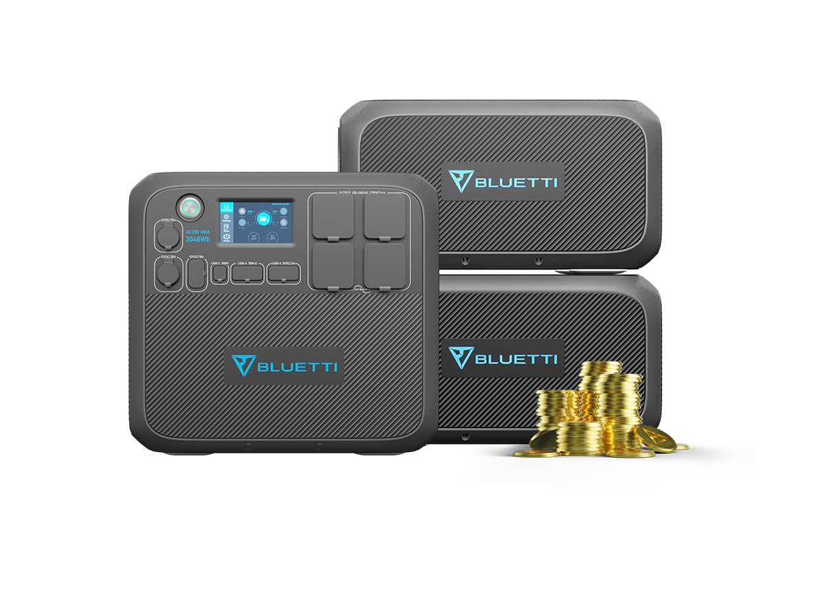 AC200MAX+2*B230 Batería de Reserva Doméstica 