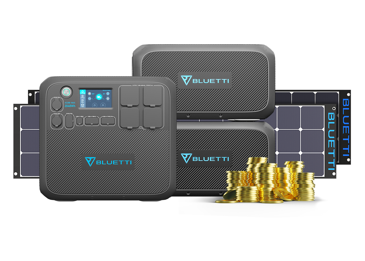  AC200MAX+2*B230+2*SP200 Kit Generador Solar