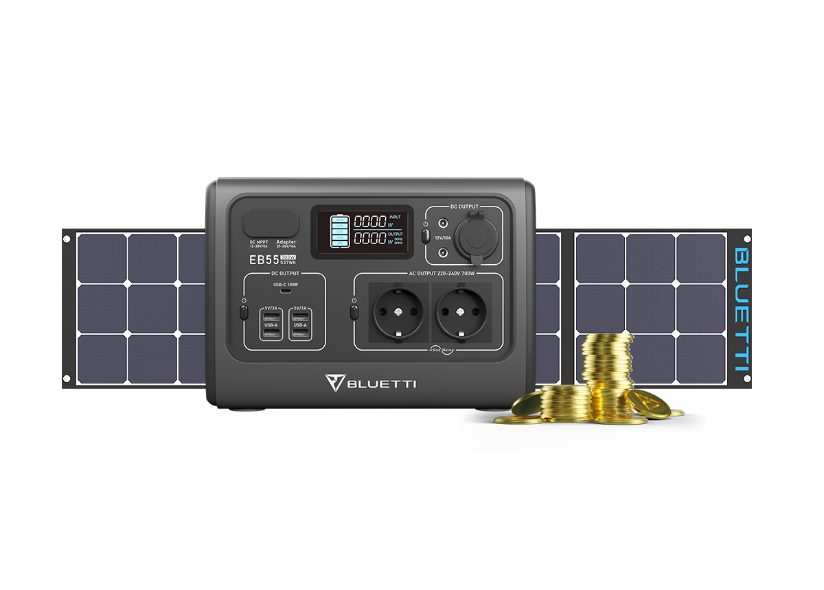 EB55+SP120 Kit Generador Solar