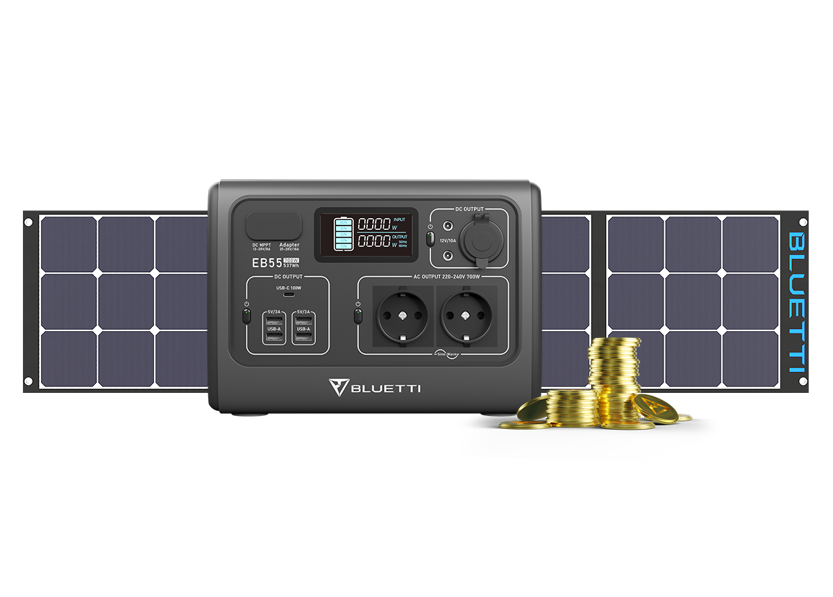 EB55+SP200 Kit Generador Solar