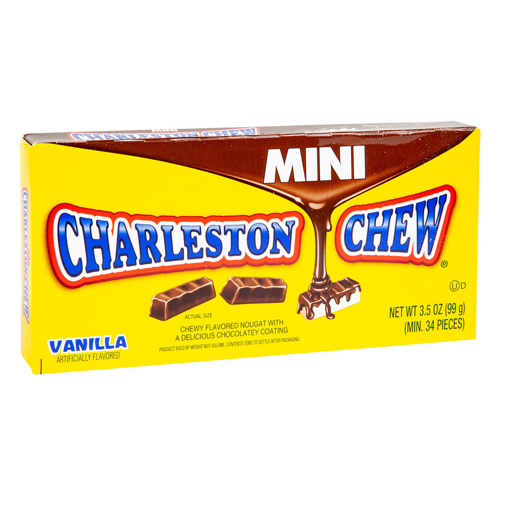 Mini Charleston Chew Vanilla Flavored Theater Box, 3.5 oz