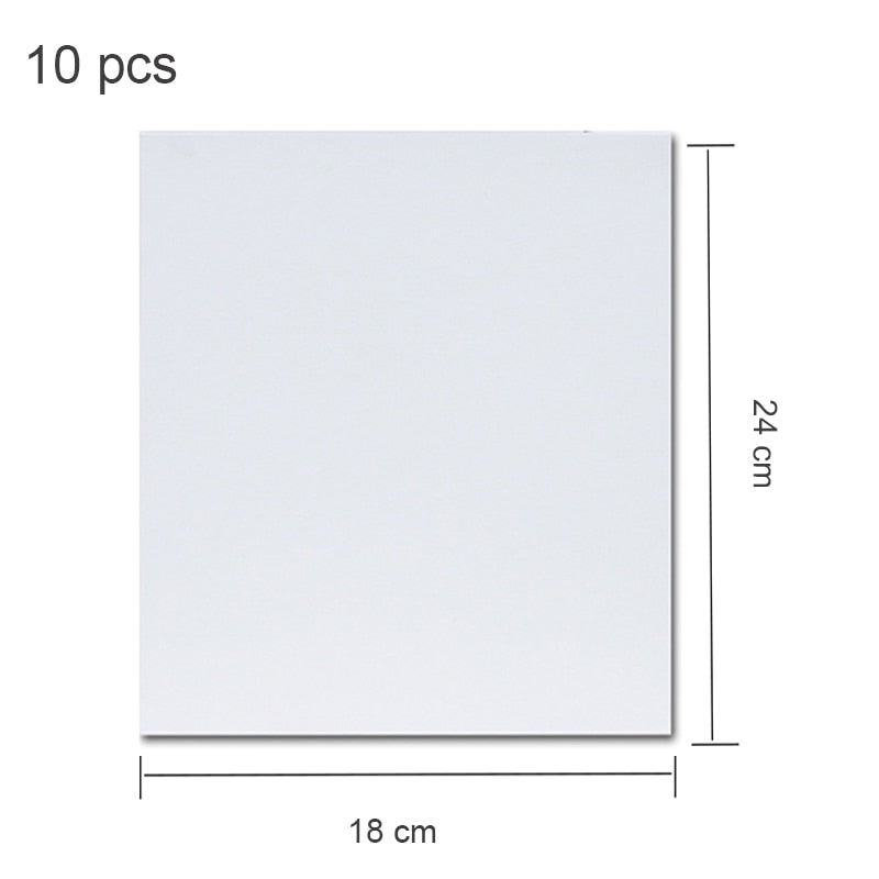 Canvas Painting Board 10/set (3 size options)