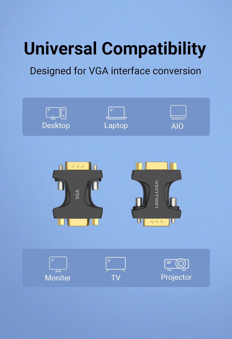 Convertitore VGA A BNC HD – Adattatore Video USB Alimentato Per TV E Monitor, Full HD 1080p