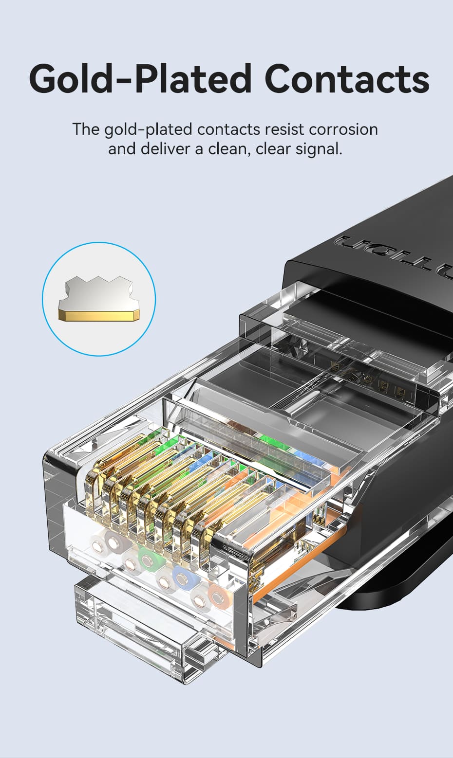 Cat 6 UTP Ethernet Patch Cable Black