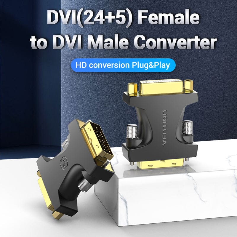 DVI Male to Female Adapter for computer Laptop TV Monitor displayer