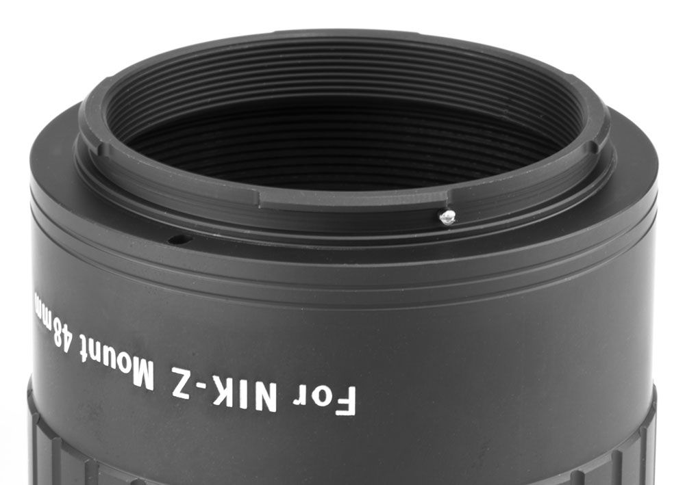 William Optics Mirrorless Nikon Z M48 Aluminum T Mount (TM-NK-Z-M48)
