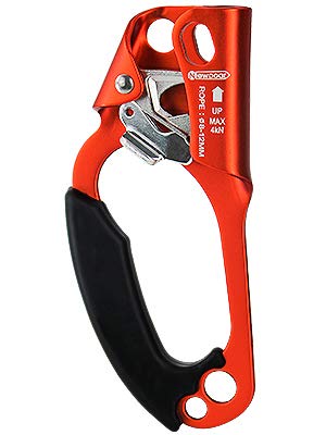 NewDoar Hand Ascender & Foot Ascender & Foot Loop Set (Left Orange Set)