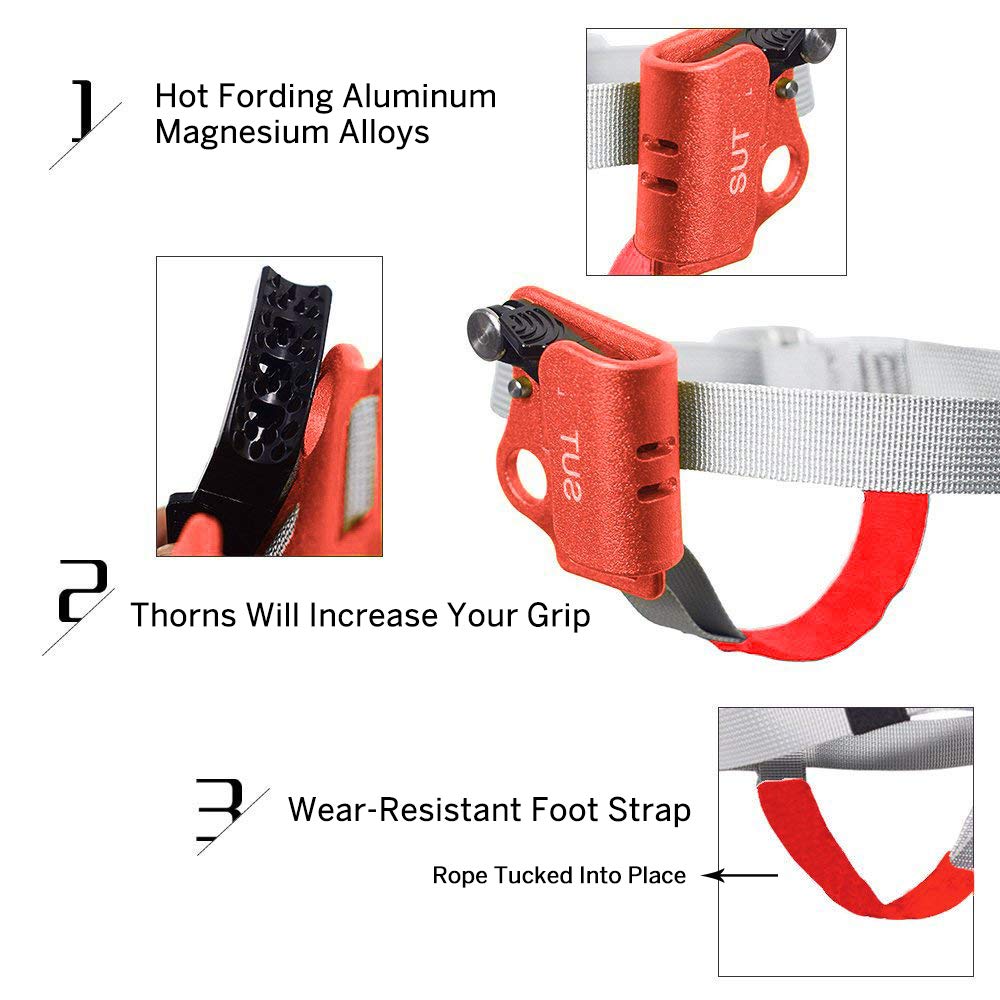 NewDoar Left Foot Ascender CE Certified (Left Orange)