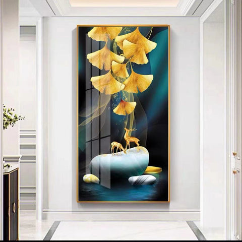 Abstract Deer Painting