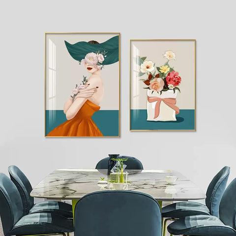 Dining room decoration painting